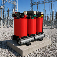 Transformateur sec en résine coulée SCB13 30-2500 kVA 6-35 kV vers 400 V triphasé pour la distribution commerciale et industrielle