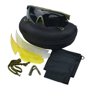 DF1215 Lunettes tactiques balistiques EDS avec verres interchangeables, lunettes de soleil HD pour le tir, lunettes balistiques pour usage tactique - Product Image 3