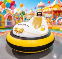 360 °   Voiture tamponneuse gonflable RC avec lumières LED – Le plaisir sportif ultime en intérieur pour tous les âges
