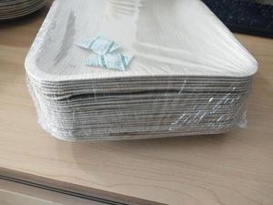 Assiettes jetables <span class=keywords><strong>en</strong></span> <span class=keywords><strong>feuille</strong></span> de palmier, 10 pouces, lot de 100, pour fête, biodégradables, écologiques - Product Image 4