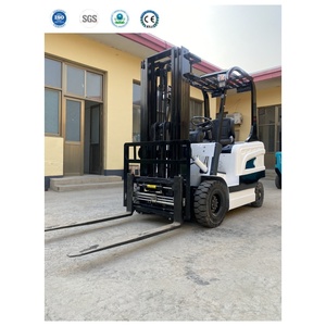 HECHA Nueva máquina de elevación 2,5 T 3t 3.5ton Carretilla elevadora eléctrica con batería de litio con palanca de cambios lateral opcional - Product Image 4