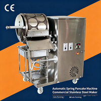 Machine à plier les feuilles carrées pour la production de peau de lumpia, de rouleaux de printemps et de samosas, prix de la machine à faire des rouleaux de printemps et des lumpia