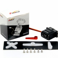 Servo Digital sin Núcleo FT2815M 7.4V 15kg.cm con Engranajes Metálicos y Carcasa de Aluminio 180 °   Para Robots RC, Helicópteros, Coches, Aviones, Camiones y Vehículos con IA