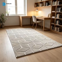 Tapis gaufré 100 % polyester, tapis de décoration pour la maison, tapis de sol, tapis gaufré 3D pour salon, tapis de sol gaufrés