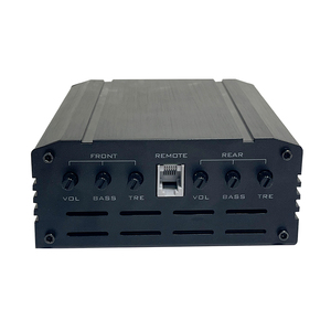 Pour <span class=keywords><strong>autoradio</strong></span> Android, processeur audio DSP de classe D 4*80W, <span class=keywords><strong>amplificateur</strong></span> stéréo, haut-parleurs, amélioration du caisson de basses, plug and play - Product Image 4