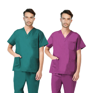 Conjunto de Uniformes Médicos Unisex Más Vendidos, Uniformes Médicos Personalizados para Mujer, Venta Directa de Fábrica de la Mejor Calidad - Product Image 1