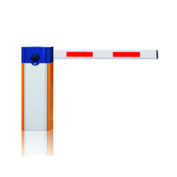 Barrière de parking intelligente à flèche droite avec moteur AC, barrière automatique pour le contrôle d'accès des parkings