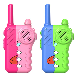 <span class=keywords><strong>Walkie</strong></span> <span class=keywords><strong>Talkie</strong></span> de Dinosaurio al por Mayor para Niños Juguete de Radio de Dos Vías con Alcance de 3000 Metros Resistente al Agua Disponible en Azul/Rosa - Product Image 1