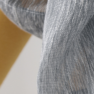 Tissu de Voile de rideau Transparent en lin doux dernier cri de l'usine - Product Image 5
