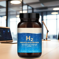 Comprimés d'hydrogène moléculaire H2 à dissolution rapide et à haute concentration Fulife OEM, favorisant la santé du cerveau et améliorant la vitalité