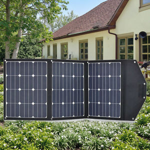 Sistema de energía portátil Charr de Panel Solar plegable de 120W con bolsa de tela para portátil 12V batería <span class=keywords><strong>Camper</strong></span> 4WD Tourers RV cabinas - Product Image 1