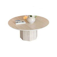 Table basse au design minimaliste et style ancien, petite table à thé, table basse de balcon, pour salon familial, appartement, maison d'hôtes