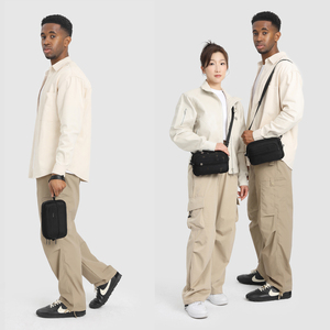 <span class=keywords><strong>Ozuko</strong></span> กระเป๋าถือสำหรับผู้ชาย, กระเป๋าคาดลำตัวแฟชั่นน้ำหนักเบาลำลองสำหรับกลางวันแบบอเนกประสงค์ - Product Image 1