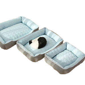 Köpekler için 2024 için evcil hayvan serinletme <span class=keywords><strong>mat</strong></span>ı yeni özelleştirilebilir toksik olmayan keten ve naylon sürdürülebilir - Product Image 2