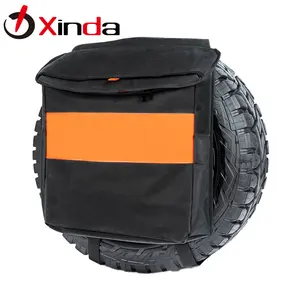 Borsa impermeabile della ruota della tela cerata resistente del PVC 4WD della tela cerata 63L con la borsa sporca dell'ingranaggio