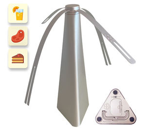 Batería Fly Scare Wasp Scram QVC Table <span class=keywords><strong>Guard</strong></span> Fly Fan para puerta Limpiador más seguro Mejor que Fly Swatters y trampas Ventilador repelente - Product Image 4