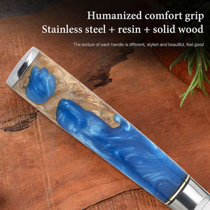 Cuchillo de <span class=keywords><strong>Damasco</strong></span> japonés para filetear <span class=keywords><strong>cuchillos</strong></span> de <span class=keywords><strong>Damasco</strong></span> de 24cm - Product Image 3