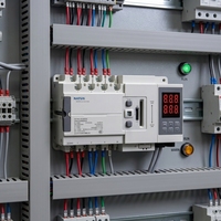 Saklar Transfer Otomatis Daya Ganda NTDT85-250B-II 3P/4P AC230V 250A Saklar Pengalih Generator untuk Catu Daya Cadangan