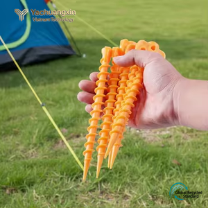 Ground Nails Plastic <b>Tent</b> Pegs 20cm Heavy Duty Beach <b>Tent</b> Pegs for Camping <b>Canopy</b> and Tarp - Product Image 3