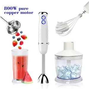 다기능 전기 3In 1 450W Juicer 가전 주방 5In 1 전기 믹서 러셀 홉스 650W 플라스틱 핸드 블렌더