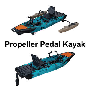 <span class=keywords><strong>Precio</strong></span> al por mayor, moldura rotacional portátil de 9 pies, Modular, 1 persona, barco de pesca sentado en la parte superior, <span class=keywords><strong>Kayak</strong></span>, Pedal de pie, fácil de llevar - Product Image 4