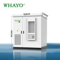 Système de stockage d'énergie C&I Whayo 80kW 100kW 125kW 215kWh 241kWh 261kWh, armoire de batterie au lithium pour usage commercial