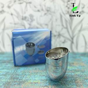 Tête de bol à shisha en acier inoxydable 2 en 1 Charbons en carbone Porte-charbons pour narguilé Tête de bol à narguilé pour café bar club - Product Image 4