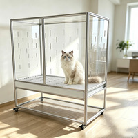Cage à oiseaux en alliage d'aluminium sur mesure, norme européenne, profil 20, grande cage pour oiseaux, enclos pour animaux de compagnie