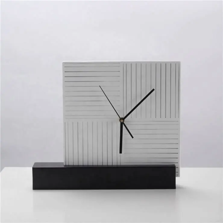 Modern Luxury Table Watch Home Decoration For Gift Wood Craft Decoration