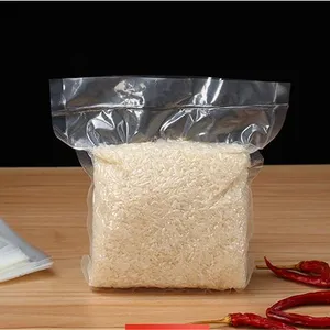 Wholesale Clear Thicken Smooth Sealer Fresh Plastic Vacuum Storage Bag For Food