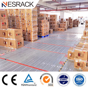 Mezzanine desain <span class=keywords><strong>Platform</strong></span> baja Mezzanin struktur gudang penyimpanan Racking Mezzanine lantai untuk gudang kantor - Product Image 2