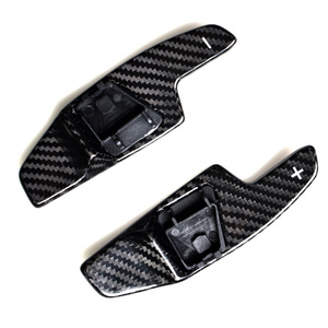 Nuovo stile in fibra di carbonio pagaie del cambio a secco per Volkswagen VW <span class=keywords><strong>Golf</strong></span> <span class=keywords><strong>8</strong></span> CC TAYRON Tiguan <span class=keywords><strong>accessori</strong></span> per auto volante - Product Image 4