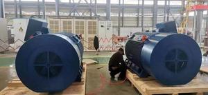 มอเตอร์ไฟฟ้ากระแสสลับแบบอะซิงโครนัสสามเฟส Ykk630-4 1500 รอบต่อนาที 2240 กิโลวัตต์ 6000 โวลต์ 6kv แรงดันสูง สำหรับเครื่องเป่าลม เครื่องอัดอากาศ เครื่องปั๊มน้ำ อุตสาหกรรม YKS,Y - Product Image 4