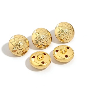 Botones de Metal KUNSHUO de Latón, Cobre, Hierro, Acero Inoxidable y Dorado para Trajes, Blazers y Esmoquin - Product Image 4