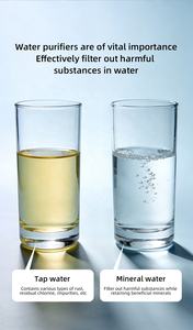 रो रिवर्स ऑस्मोसिस वाटर प्यूरीफायर टी 12 1000 600-1200 जीपीडी 4/5 स्टेज निस्पंदन ऑटो साफ फिल्टर लाइफ टी - Product Image 5