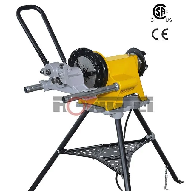 Hongli GC02 Hydraulic Pipe Roll Grooving Machine Part For Sale Up to 6" Pipes 1500W