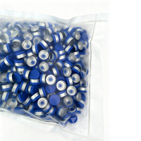 Capuchon de flacon en aluminium et plastique imprimé avec logo personnalisé, fermeture à sertir stérile pour flacons de 3 ml et 10 ml