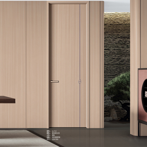 ประตูภายในทำจากไม้แข็งแรงไฟสำหรับห้องรับรองแขกพื้นผิวสำเร็จรูปสำหรับห้องน้ำห้องนั่งเล่นโรงแรมโรงงานในจีน - Product Image 3