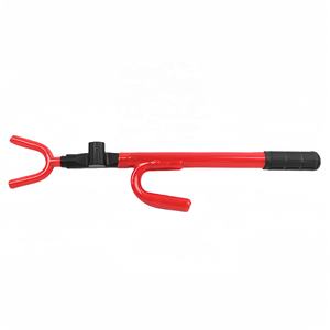 बहुक्रियाशील एंटी चोरी लंबे क्लच कार लॉक सुरक्षा यू-आकार के रिट्रेटेबल हार्पॉन कार स्टीयरिंग व्हील लॉक - Product Image 1