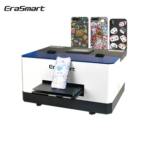 Erasmart A5 Uv Flatbed Printer 6 Colors Print Head L800 Mini A5 Uv Printer