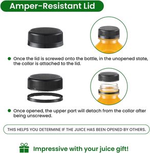 ขวดพลาสติกใส่น้ำผลไม้เกรด16ออนซ์พร้อมฝาปิดแบบเกลียวขนาด500มล. สำหรับเครื่องดื่มน้ำผลไม้ขวดพร้อมฝาเกลียว - Product Image 4