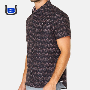 <span class=keywords><strong>Camicie</strong></span> Casual da <span class=keywords><strong>uomo</strong></span> stampate su misura per la vacanza in spiaggia <span class=keywords><strong>con</strong></span> chiusura a bottone <span class=keywords><strong>con</strong></span> colletto risvolto a sinistra a maniche corte per la primavera - Product Image 3