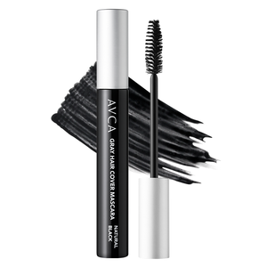 Crème de couverture rapide pour cheveux gris AVCA avec extraits botaniques, noir naturel, retouche instantanée des cheveux, cache-racines temporaire 7g - Product Image 5