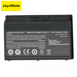 Clevo W350ET W350ETQ W370ET <span class=keywords><strong>Sager</strong></span> NP6350 NP6370申克Xmg A522 A722 6-87-W370S-4271 W370BAT 8的W370BAT-8笔记本电脑电池 - Product Image 1