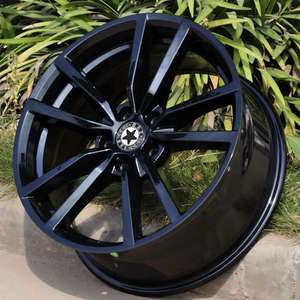 <span class=keywords><strong>Jantes</strong></span> de voiture de tourisme de style Pretoria <span class=keywords><strong>Golf</strong></span> <span class=keywords><strong>R</strong></span> neuves de 17, 18 et 19 pouces, 5x112, noir brillant, <span class=keywords><strong>jantes</strong></span> de voiture <span class=keywords><strong>Golf</strong></span> MK5 MK6 MK7, 5419 - Product Image 2