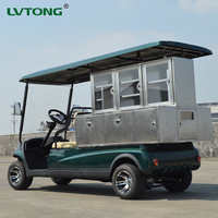 Mini camion de livraison électrique fermé à 2 places avec moteur AC 48V, boîte de chargement, batterie 6*8V 150AH, vitesse maximale de 25 km/h, autonomie de 70-90 km pour la rue