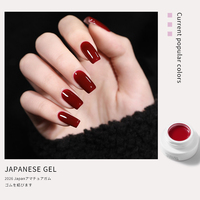 Kit de vernis gel couleur solide style japonais, 98 couleurs, OEM ODM, étiquette privée personnalisée, peinture gel épaisse pour ongles, fabriqué au Japon