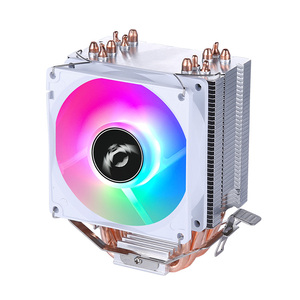 QiuzAim 6 Heat Pipe <span class=keywords><strong>CPU</strong></span> <span class=keywords><strong>Cooler</strong></span> Cobre 90mm Silencioso LED Ventilador de refrigeración de aire PC de escritorio Compatible 1150 1155 Placa base I5 1200 RGB - Product Image 4