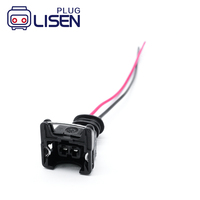 282189-1 Konektor Injektor EV1 Tahan Air 2 Pin Female Junior Power Plug Pigtail