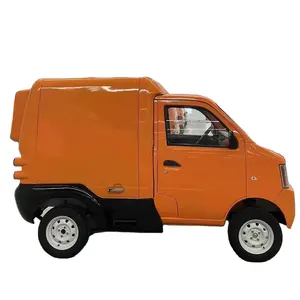Kendaraan listrik 2024 transportasi mobil makanan toko kargo express EEC L7e pengiriman pizza mobil murah untuk dijual pickup